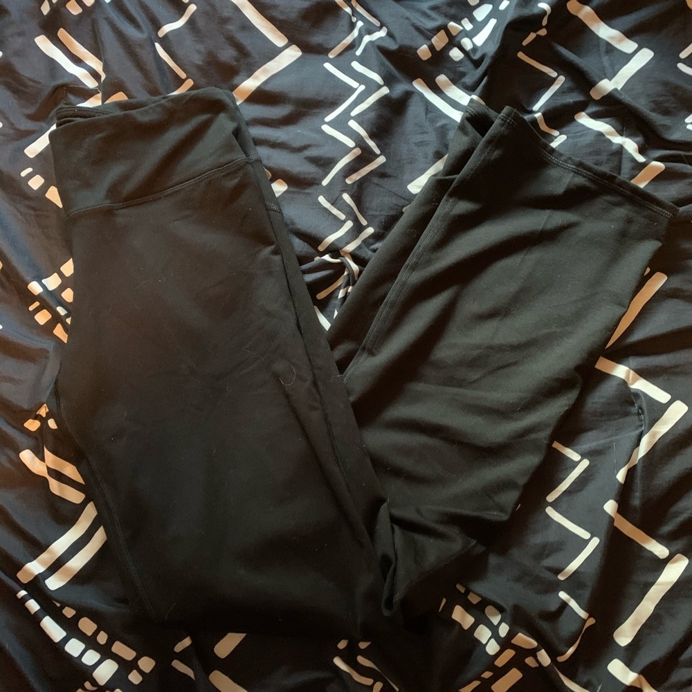 Wide leg yoga pants
